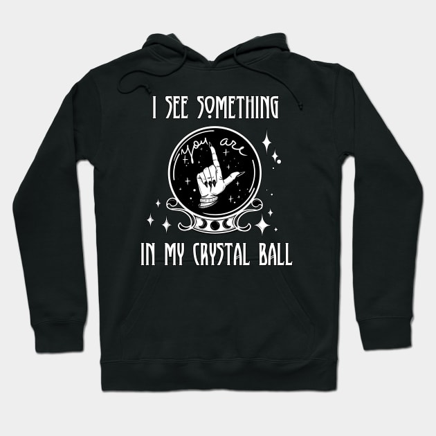 Crystal ball Hoodie by Mork